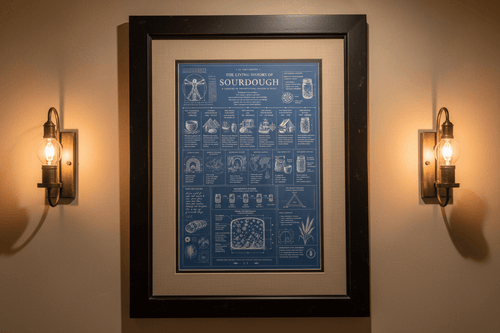 Field Notes Series: No. 01 — The Living History of Sourdough (Blueprint Edition) — Digital Download - La Tabla