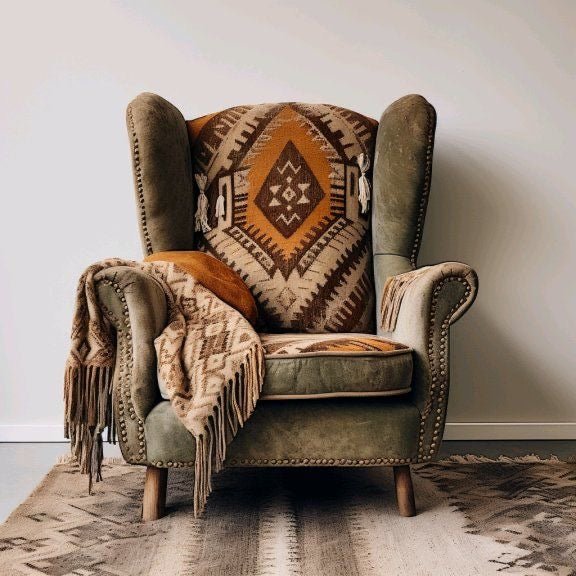 Handmade Lumbar Pillow - La Tabla