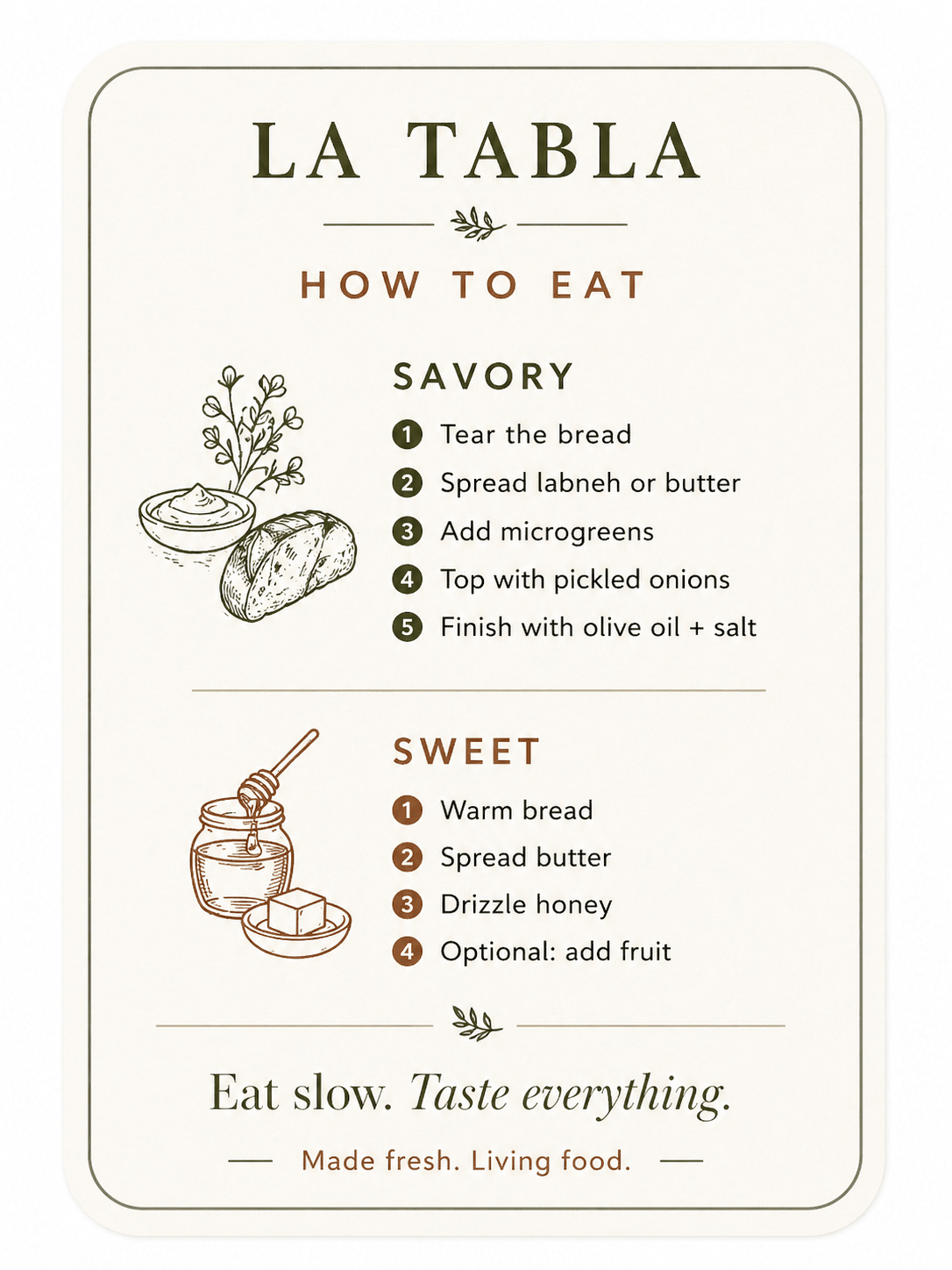 La Tabla Labneh – Yogurt Cheese - La Tabla