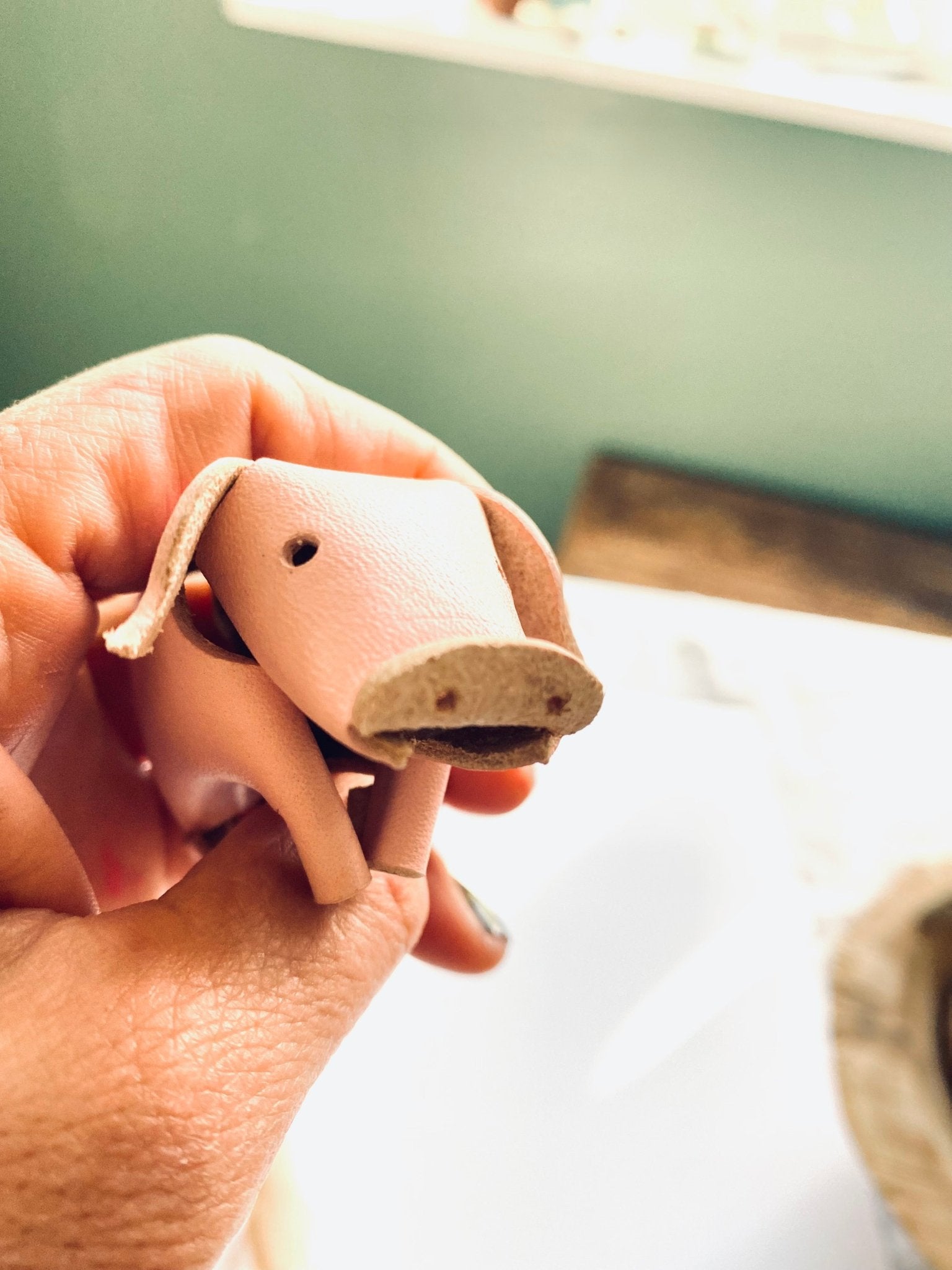 Mercado Minis – Leather Animal Keychains - La Tabla