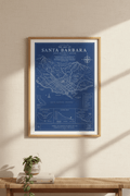 The Map of Santa Barbara — Digital Download - La Tabla